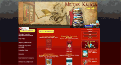 Desktop Screenshot of metarknjiga.com